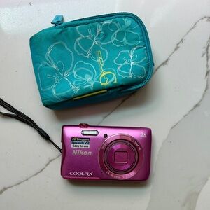 Nikon Coolpix Pink Digital Camera